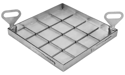 Produktbild von Schachtabdeckung Edelstahl Schachtdeckel Revisionsschacht 300x300x50 EN-124 A15