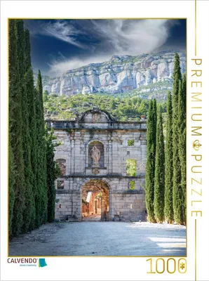 Produktbild von CALVENDO Puzzle Cartoixa d´Escaladei | 1000 Teile Lege-Größe 64x48cm Foto-Puzzle für glückliche Stunden