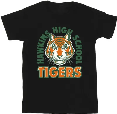 Produktbild von Netflix - "Stranger Things Hawkins" T-Shirt für Herren BI45680 (M) (Schwarz)