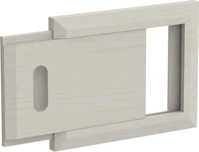 Obrázek produktu pro Větrací klapka SAWO. Model 620: - Osika