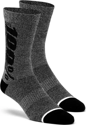 Zdjęcie produktu dla skarpety 100% Rythym (merino) Charcoal/Heather L/XL