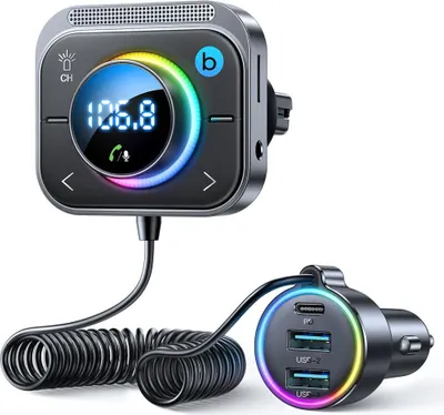 Zdjęcie produktu dla Ładowarka Samochodowa 30W (2xUSB-A / USB-C PD) - Czarna