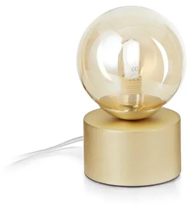 Produktbild von Zeitgenössische Lampe Perlage Metall Messing 1 Licht G9 15W 3000K Ip20
