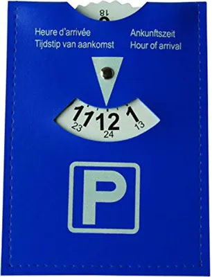 Obrázok produktu pre HP Parkscheibe Kunstleder 24 Stunden-Anzeige