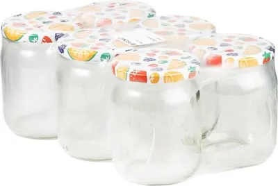 Produktbild von Glas 540Ml + To82 6St