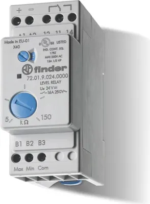 Produktbild von Finder Niveau-Überwachungsgerät 72.01.8.024.0000 1W 16A 24VAC