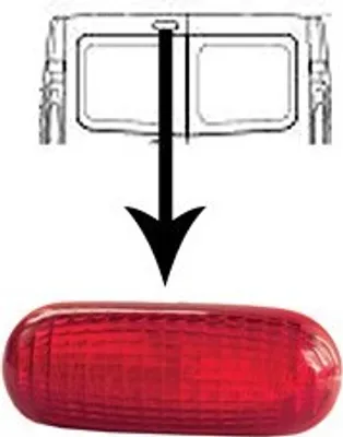 Produktbild von VAN WEZEL Bremsleuchte 3891929 Links Rechts für OPEL Vivaro A Kastenwagen (X83)