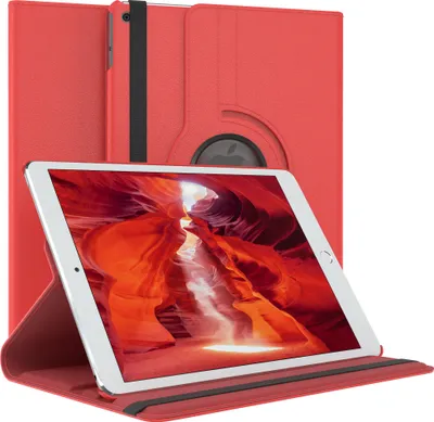 Produktbild von EAZY CASE - Tablet Hülle für Apple iPad Air Schutzhülle, Tablet Case 360° drehbar in Rot
