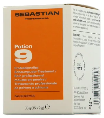 Productafbeelding van Sebastian Professional Potion 9: Schaampudermasker (15 x 2 gram)