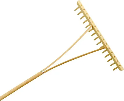 Produktbild von Holzrechen 15 Zinken einreihig