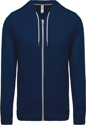 Produktbild von Kariban UNI Sweatjacke Kapuzenpullover Hoodie Pullover Sweat-Jacke, Größe:2XL, Farbe:Navy Blau