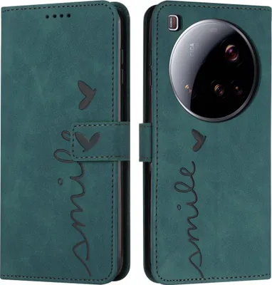 Produktbild von Xiaomi 15 Ultra Hülle - Coverup Smile Klapphülle - Grün