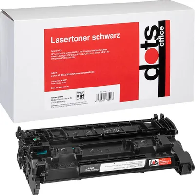 Produktbild von "dots  schwarz Toner kompatibel zu HP 26A