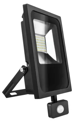 LED-Spot mit Sensor, 10 W, kaltweiß, für Außenbereich
