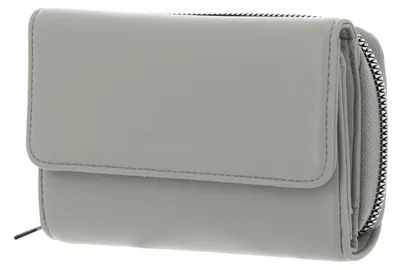 Produktbild von s.Oliver Geldbörse Zip Around Wallet Green grüngrau
