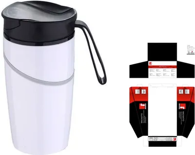 Produktbild von Bergner | Thermobecher | 350 ml mit Saugnapf
