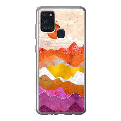 Produktbild von MuchoWow® Handyhülle Schutzhülle Hülle für Samsung Galaxy A21s Lesbisch - Stolz - Marmor Silikon Softcase Handy Hülle - Hartschale
