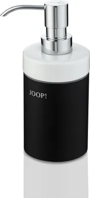 Produktbild von JOOP! Blackline Seifenspender - Schwarz / Keramik Weiß / Chrom