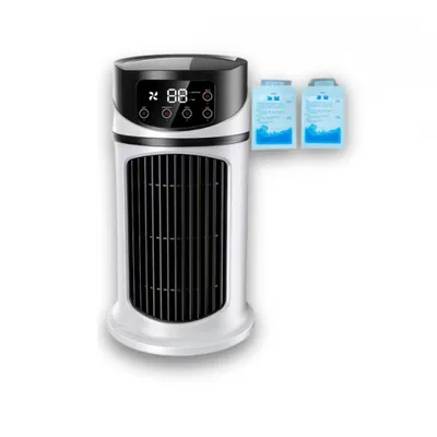 Productafbeelding van USB-luchtkoeler met luchtbevochtiger, 6 standen, stille mini-airconditioner