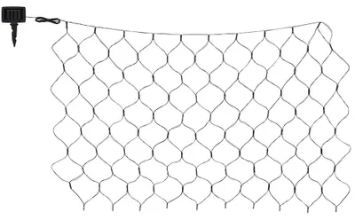Produktbild von Solar Lichterkette, 100x LED, schwarz, IP44, L 110 cm