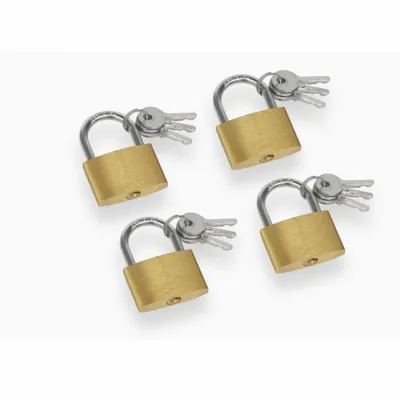 Produktbild von Set mit 4 35-mm-Vorhängeschlössern