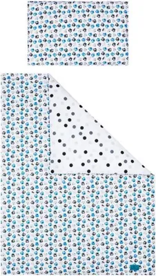 Produktbild von 6-teilige Bettwäsche Belisima Kätzchen 100/135 blau