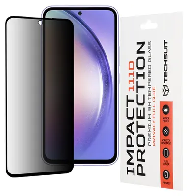 Obrázok produktu pre Techsuit 111D Privacy Full Glue ochranné sklo na Samsung Galaxy A54 – čierne