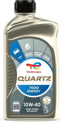 Produktbild von TotalEnergies Quartz 7000 Energy für 10W-40 1 Liter Motoröl Motorenöl Teilsynthetisch 229.1 501 01 505 00 Öl