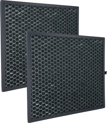 Produktbild von vhbw 2x Aktivkohlefilter Ersatz für Sharp FZ-F30DFE für Luftreiniger - Luftfilter Schwarz