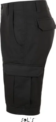 Produktbild von SOL'S Herren Bermuda Shorts Stretch Chino Slim Fit Kurze Hose, Größe:38, Farbe:Schwarz