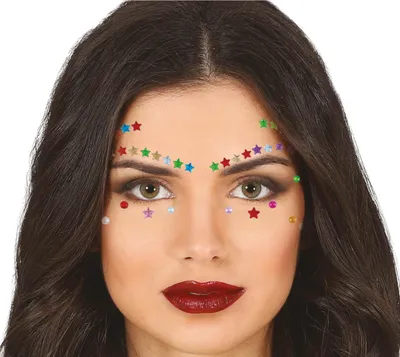 Obrázek produktu pro Guirca Face Jewellery Řasy a obočí Jedna velikost