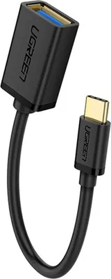 Productafbeelding van UGREEN Type-C naar USB 3.0 adapter, zwart, 150 mm