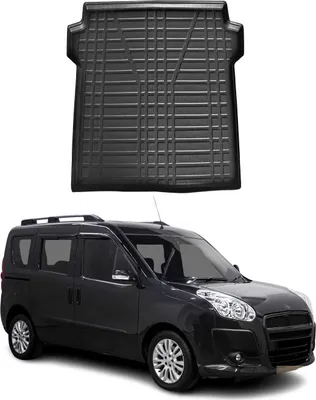 Immagine prodotto di Rivestimento del bagagliaio per Fiat Doblo 2010-2021 in gomma TPE nero