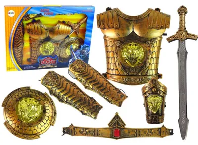 Obrázok produktu pre Rytiersky kostým pre deti Karnevalové brnenie