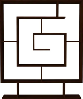 Produktbild von Skye Decor, Sarmaşık - Wenge, Bücherregale, Wenge, 124,8 x 149,4 x 22 cm