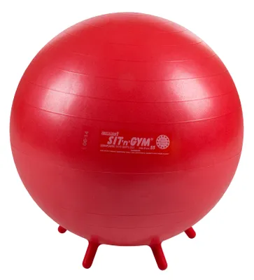 Produktbild von Gymnic Sitzball "Sit 'n' Gym", ø 55 cm, Rot
