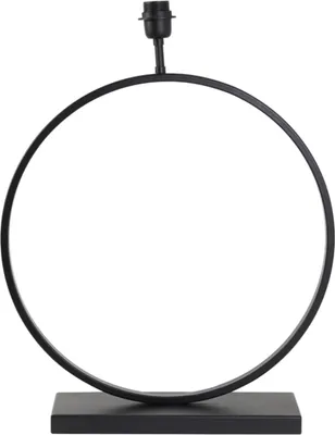 Produktbild von Light & Living - Lampenfuß Liva - Schwarz - 50x15x59cm