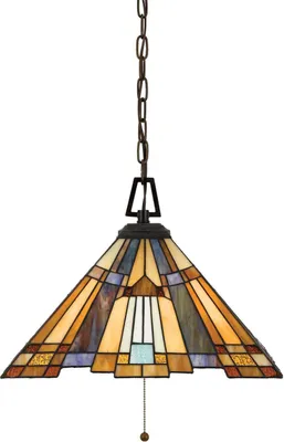 Produktbild von Elstead Inglenook Hängeleuchte E27 3-fach 32cm Valiant Bronze