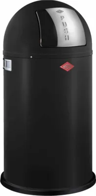 Produktbild von WESCO Pushboy 50l schwarz matt (112795)