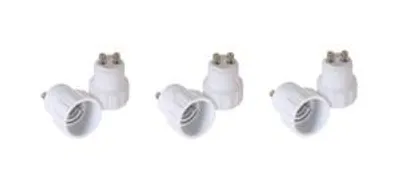 Produktbild von 5245 Adapter von GU-10 auf Sockel E-14 Kunstst. 6-er Pack