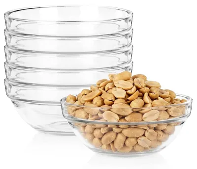 Produktbild von Glasschalen 12,5 cm, 350 ml 6 Stück.