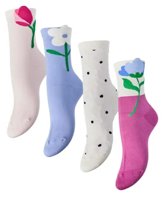 Produktbild von PIECES Pcbeatrice Socks 4 Pack