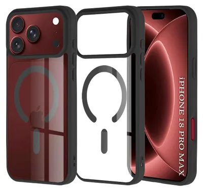 Obrázok produktu pre Techsuit – Kryt MagSafe Pro pre iPhone 18 Pro Max / iPhone 17 Pro Max – čierna farba