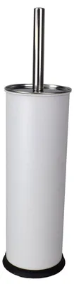 Produktbild von Edelstahl WC-Bürsten Garnitur freistehend Toilettenbürste mit 8cm Kopf