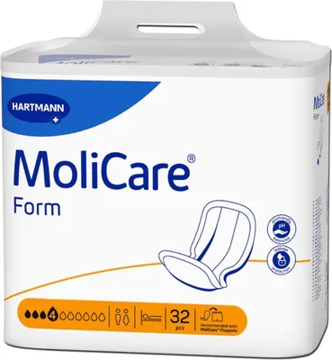 Produktbild von Hartmann MoliCare® Form Vorlage, 4 Tropfen - 32 Stück - B08B8PV77G | Packung (32 Stück)