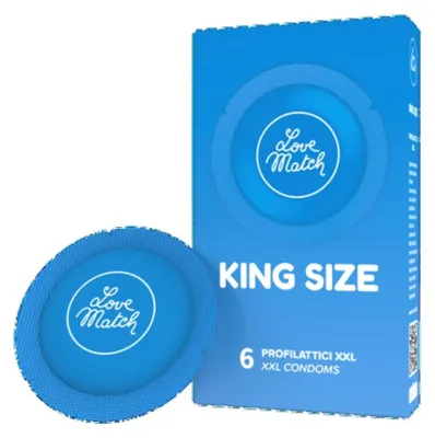 Immagine prodotto di King Size - Preservativi - 2,4 / 60 mm - 6 pezzi