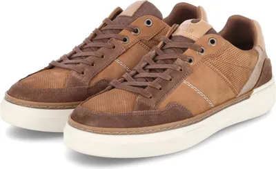 Produktbild von Bullboxer Herren Low Sneaker Braun Leder handcrafted Größe: 42