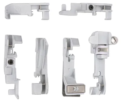 Produktbild von 6-teiliges Nähfuß-Set für die Overlock-Maschine SINGER 14U, 14CG754, 14SH654 für den Haushaltsgebrauch, vielseitig einsetzbar
