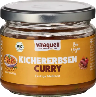 Produktbild von Kichererbse-Curry exotische Sauce 240g