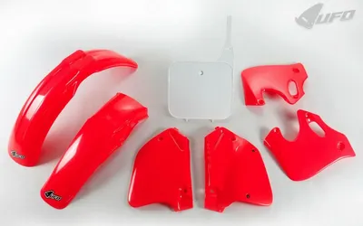 Produktbild von Kunststoffsatz Für Honda Cr 125 '93-'94, Cr 250 '92-'94 Farbe Oem (Rot/Weiss) (Ho096E999)